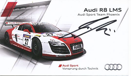 Marc Hennerici  Audi  Auto Motorsport  Autogrammkarte  original signiert 