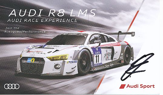 Ralf Oeverhaus  Audi  Auto Motorsport  Autogrammkarte  original signiert 