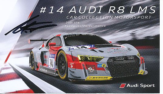 Christian Bollrath  Audi  Auto Motorsport  Autogrammkarte  original signiert 