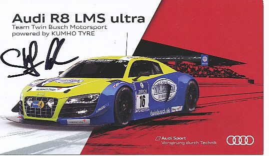Steffan Landmann  Audi  Auto Motorsport  Autogrammkarte  original signiert 