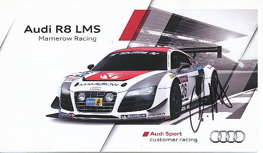 Christian Abt  Audi  Auto Motorsport  Autogrammkarte  original signiert 