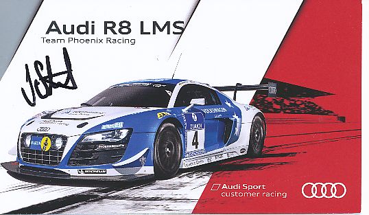 Johannes Stuck  Audi  Auto Motorsport  Autogrammkarte  original signiert 