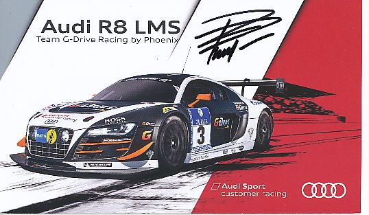Roman Rusinov  Audi  Auto Motorsport  Autogrammkarte  original signiert 