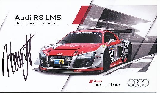 Warren Luff  Audi  Auto Motorsport  Autogrammkarte  original signiert 