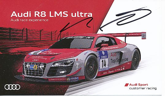 Niki Mayr Melnhof  Audi  Auto Motorsport  Autogrammkarte  original signiert 