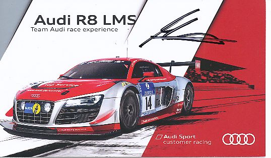 Christian Bollrath  Audi  Auto Motorsport  Autogrammkarte  original signiert 