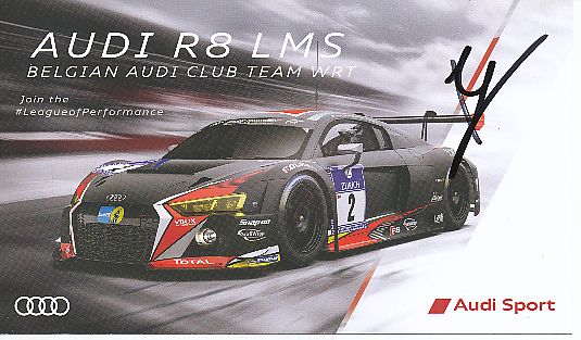 Robin Frijns  Audi  Auto Motorsport  Autogrammkarte  original signiert 
