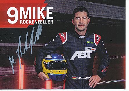 Mike Rockenfeller  Audi  Auto Motorsport  Autogrammkarte  original signiert 