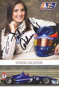 Tatiana Calderon  Auto Motorsport  Autogrammkarte  original signiert 