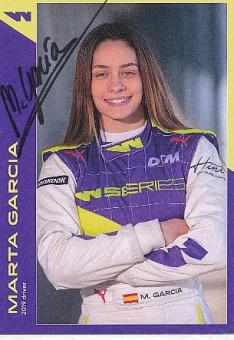 Marta Garcia  Auto Motorsport  Autogrammkarte  original signiert 