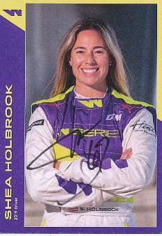 Shea Holbrook  Auto Motorsport  Autogrammkarte  original signiert 