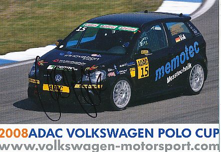 Vivien Volk  VW  Auto Motorsport  Autogrammkarte  original signiert 