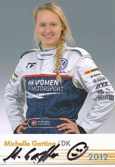 Michelle Gatting  VW  Auto Motorsport  Autogrammkarte  original signiert 