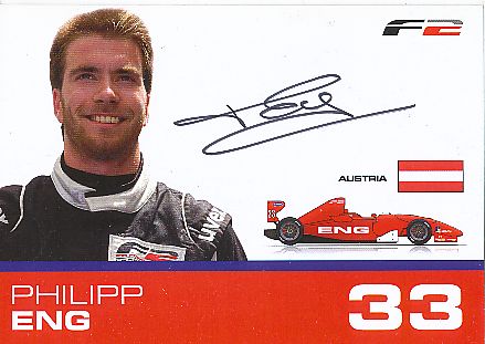2  x  Philipp Eng  Auto Motorsport  Autogrammkarte  original signiert 