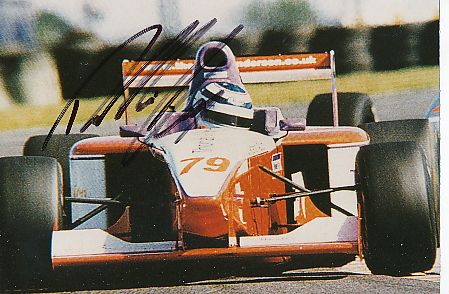 Robbie Kerr  Auto Motorsport  Autogramm Foto original signiert 
