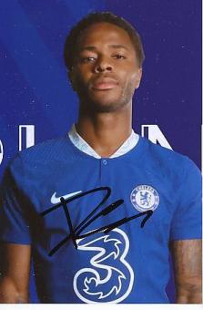 Raheem Sterling  FC Chelsea London Fußball Autogramm Foto original signiert 