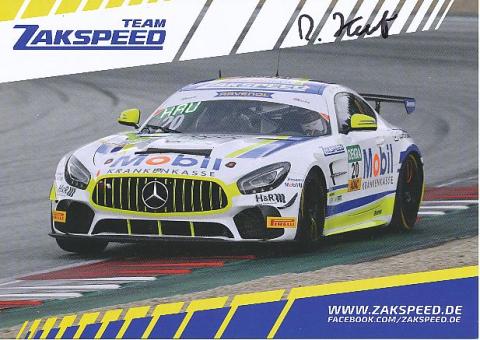 Robert Haupt  Mercedes  Auto Motorsport  Autogrammkarte  original signiert 