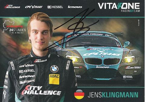Jens Klingmann  BMW  Auto Motorsport  Autogrammkarte  original signiert 