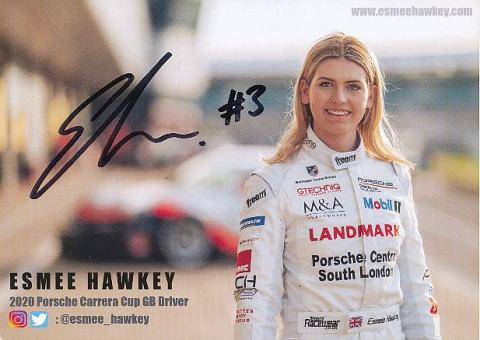 Esmee Hawkey  Auto Motorsport  Autogrammkarte  original signiert 