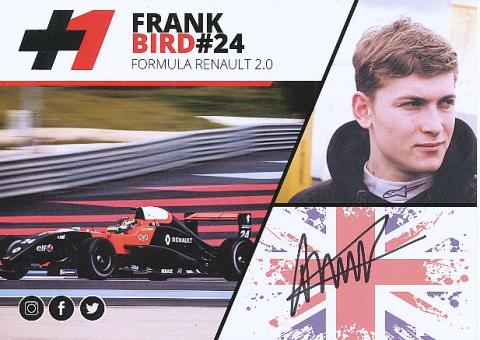 Frank Bird  Renault  Auto Motorsport  Autogrammkarte  original signiert 