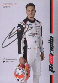 Alessio Picariello  Porsche  Auto Motorsport  Autogrammkarte  original signiert 