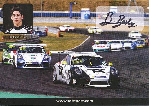 Berkay Besler  Porsche  Auto Motorsport  Autogrammkarte  original signiert 