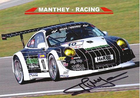 Marco Holzer  Porsche  Auto Motorsport  Autogrammkarte  original signiert 