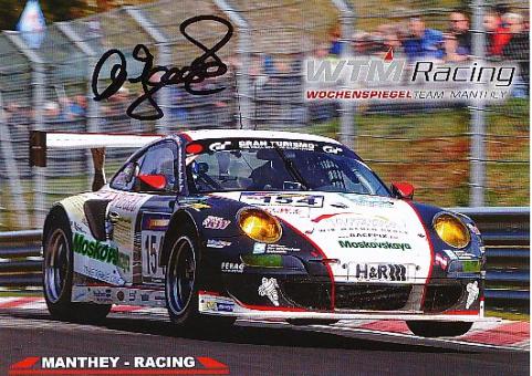 Georg Weiss  Porsche  Auto Motorsport  Autogrammkarte  original signiert 