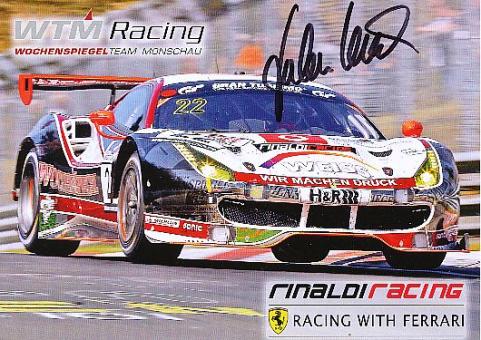 Jochen Krumbach  Ferrari  Auto Motorsport  Autogrammkarte  original signiert 