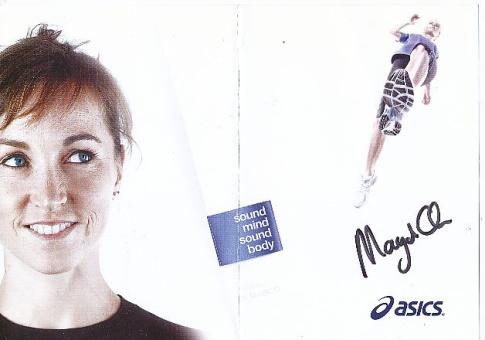Magali Di Marco  Schweiz  Triathlon Leichtathletik  Autogrammkarte  original signiert 