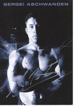 Sergei Aschwanden  Schweiz  Judo  Autogrammkarte  original signiert 
