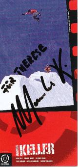 Markus Keller  Schweiz  Snowboard   Ski Alpin  Autogrammkarte  original signiert 