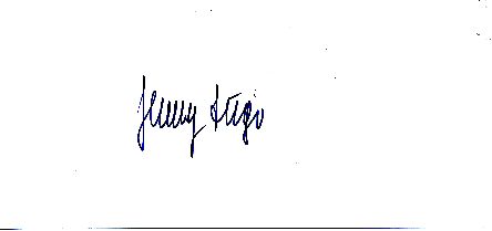 Jenny Jugo † 2001  Musik  Autogramm Karte original signiert 