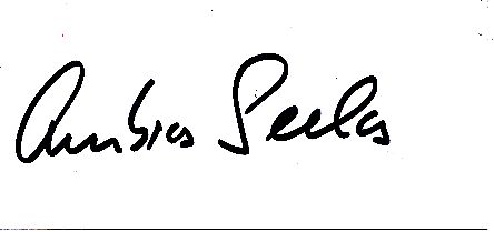 Ambros Seelos  Musik  Autogramm Karte original signiert 