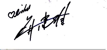 Takeo Ischi  Musik  Autogramm Karte original signiert 