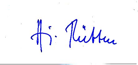 Hermann Josef Rübben † 2017  Chorleiter  Musik  Autogramm Karte original signiert 