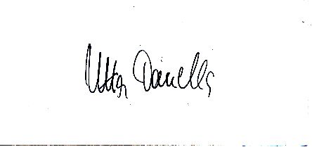 Utta Danella † 2015 Schriftstellerin Literatur Autogramm Karte original signiert 