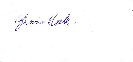 "Old" Erwin Seeler † 1997 Hamburger SV  Fußball Autogramm Blatt  original signiert 