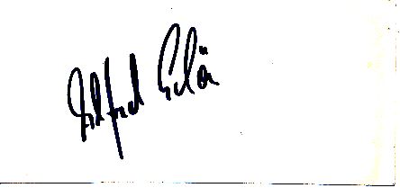 Alfred Schön  DFB   Fußball Autogramm Blatt  original signiert 