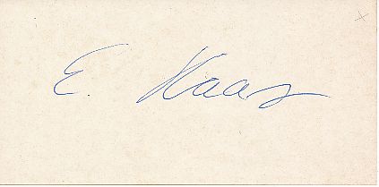 Erwin Haas  Rudern Autogramm Blatt  original signiert 