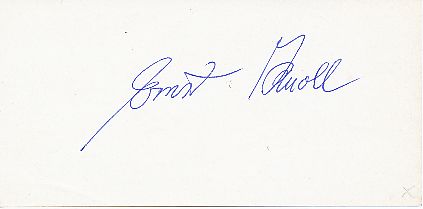Ernst Knoll † 1997  Ringen Autogramm Blatt  original signiert 