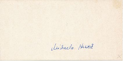 Michaela Herweck  Turmsringen Autogramm Blatt  original signiert 