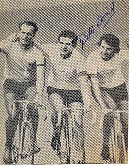Peter Vonhof  Radsport Gold Olympia 1972 Autogramm Bild  original signiert 