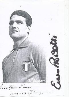 Enzo Robotti  Italien  WM 1966  Fußball  Autogramm Blatt original signiert 
