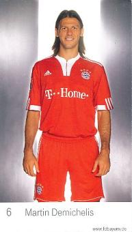 Martin Demichelis  FC Bayern München  Fußball  Autogrammkarte 