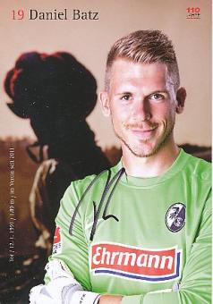 Daniel Batz   SC Freiburg  2014/2015  Fußball Autogrammkarte  original signiert 