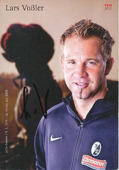 Lars Voßler   SC Freiburg  2014/2015  Fußball Autogrammkarte  original signiert 