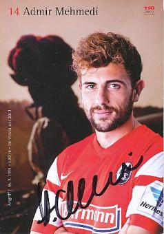 Admir Mehmedi   SC Freiburg  2014/2015  Fußball Autogrammkarte  original signiert 
