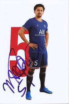 Marquinhos   PSG. Paris Saint Germain  Fußball Autogramm Foto original signiert 