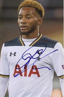 Georges-Kévin N’Koudou   Tottenham Hotspur  Fußball Autogramm Foto original signiert 